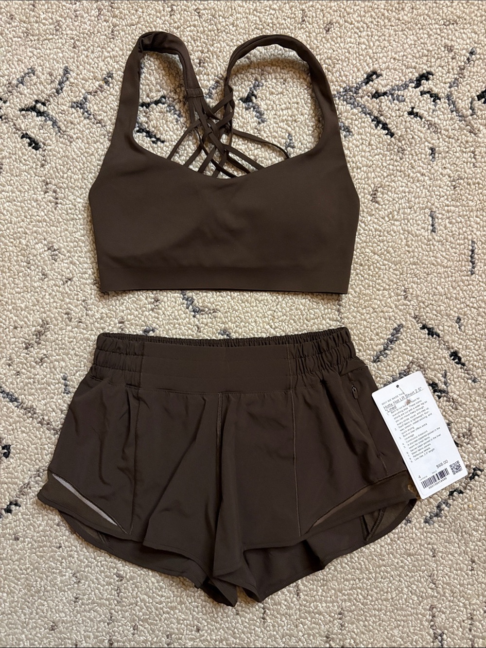 Lululemon set size 4 NWOT